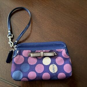 Coach wristlet